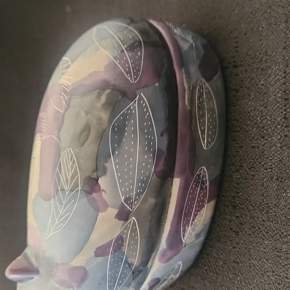 VINTAGE HAND CARVED HIPPOPOTAMUS SOAPSTONE TRINKET BOX. - Picture 6 of 11